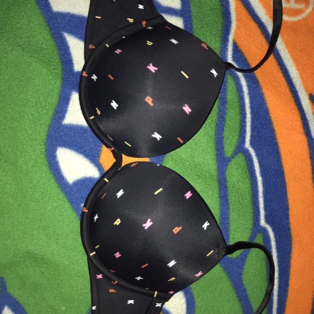 PINK super pushup bra